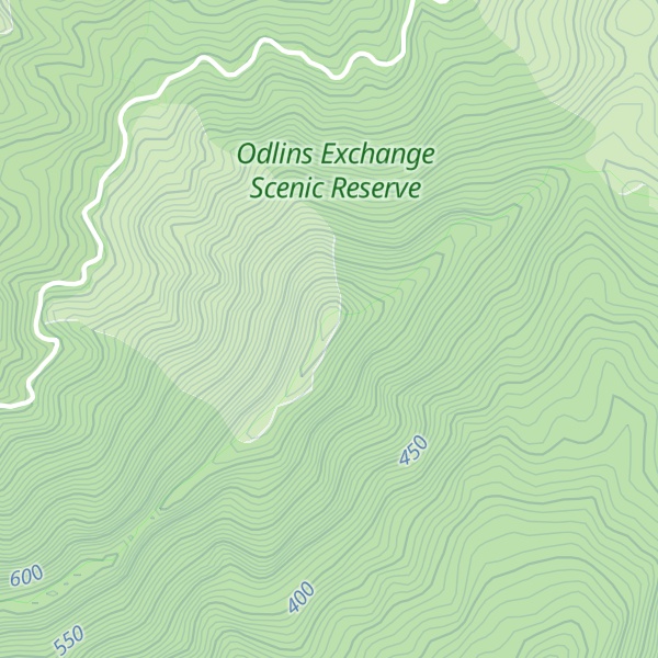 Map of Mount McLaren