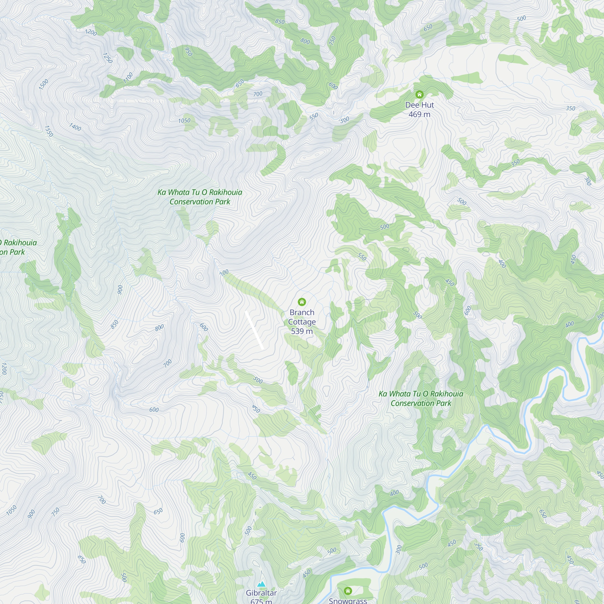 Branch Cottage map
