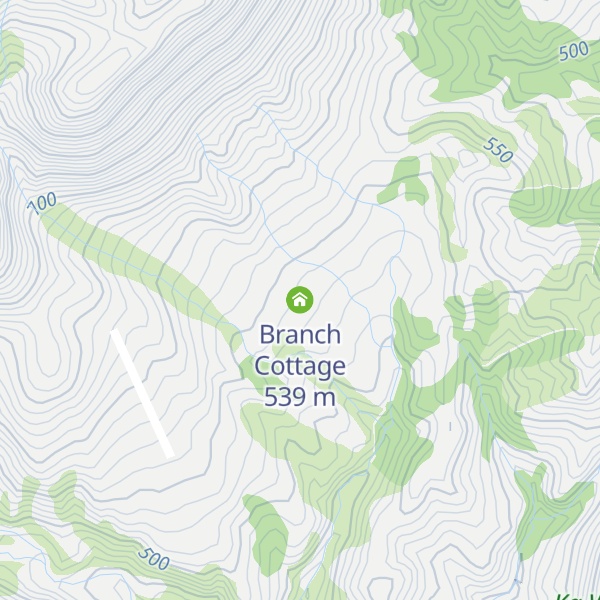 Map of Branch Cottage