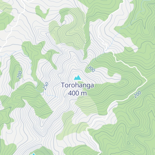 Map of Torohanga