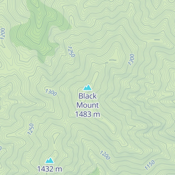 Map of Black Mount