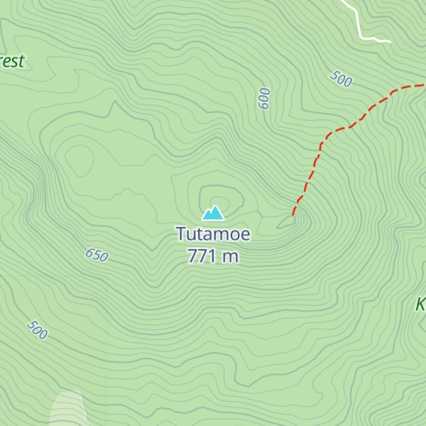 Map of Tutamoe