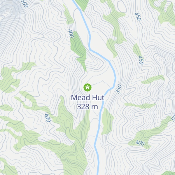 Map of Mead Hut