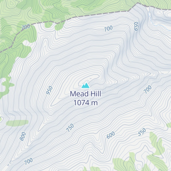 Map of Mead Hill