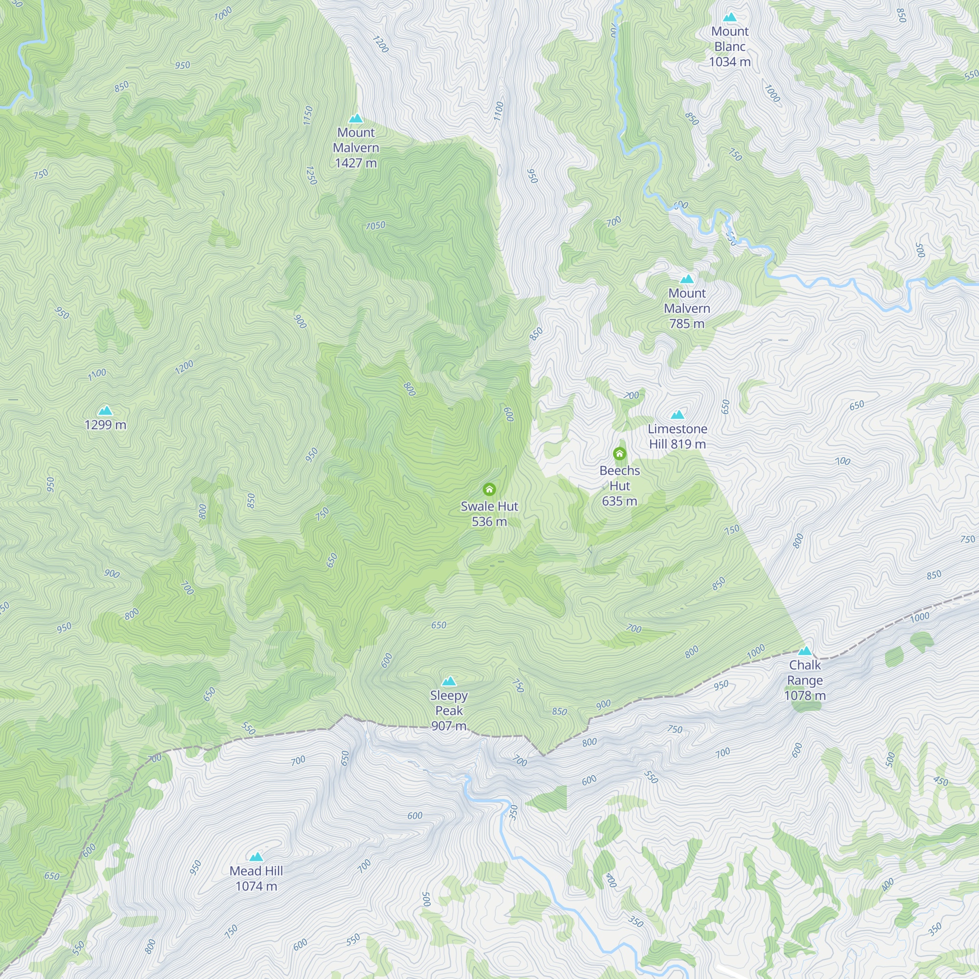 Swale Hut map