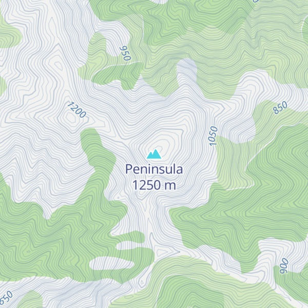 Map of Peninsula