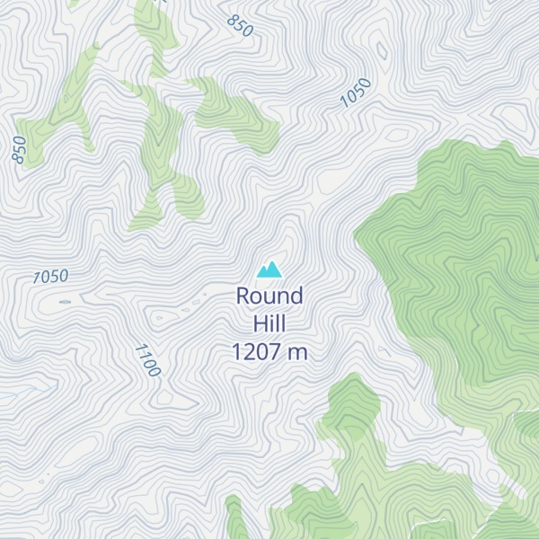 Map of Round Hill