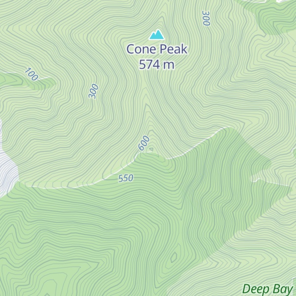 Map of Mount Drew