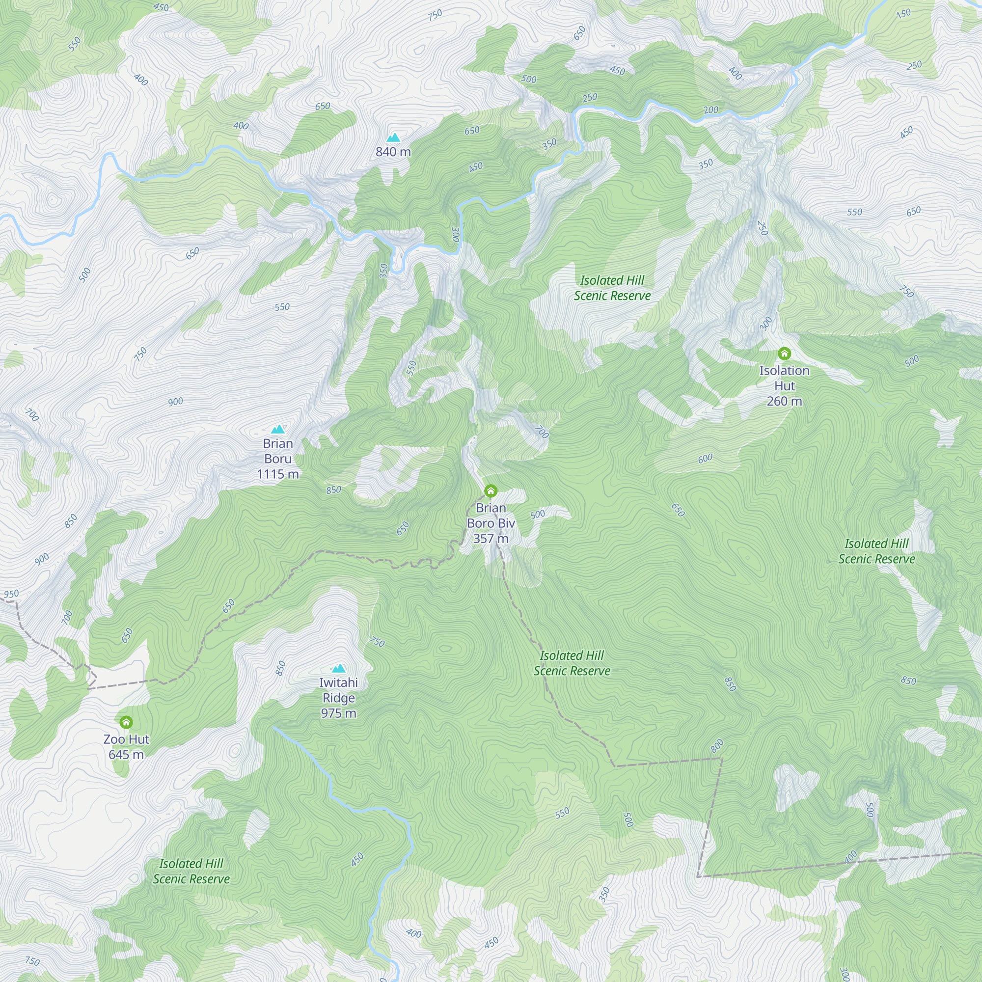 Brian Boro Biv map