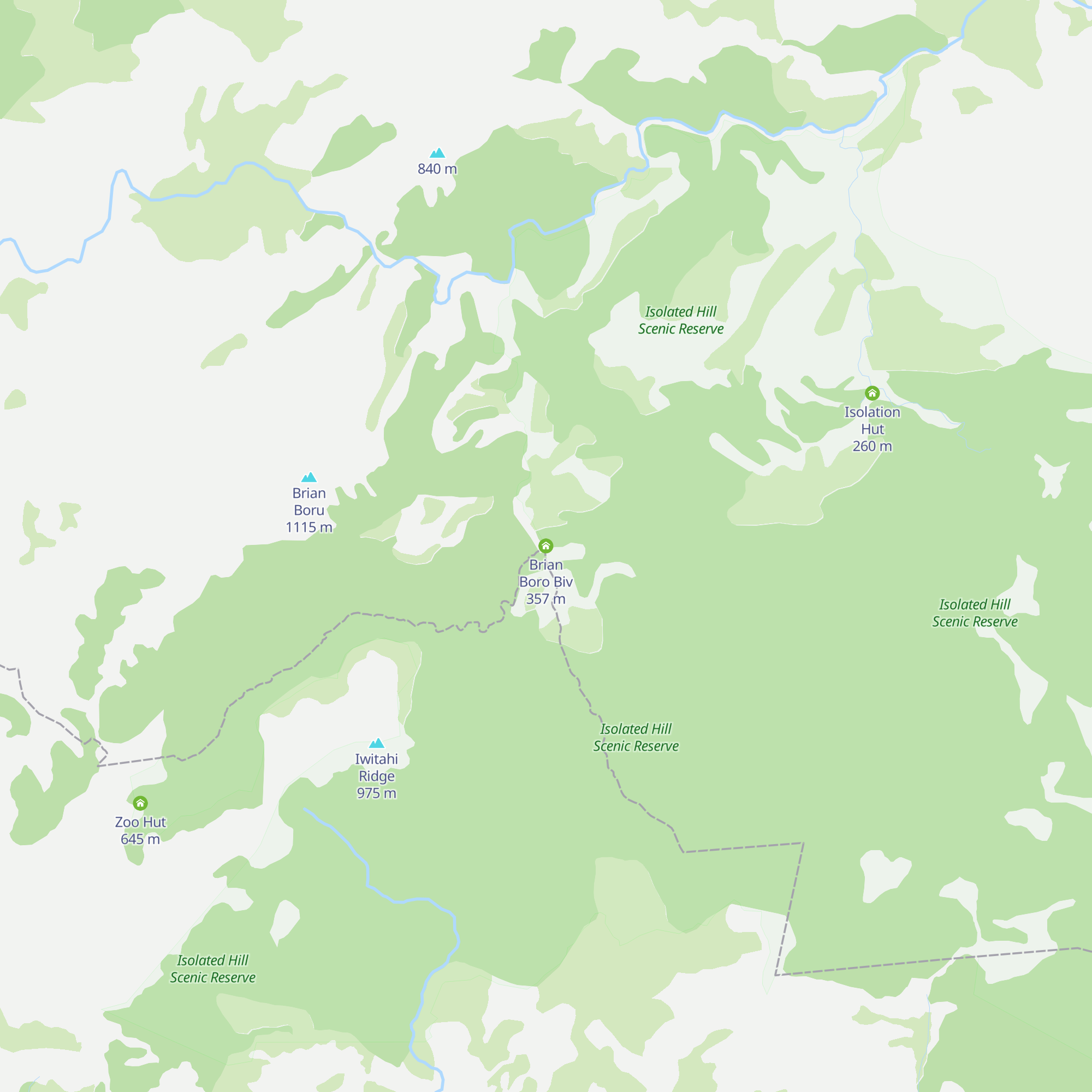 Brian Boro Biv map