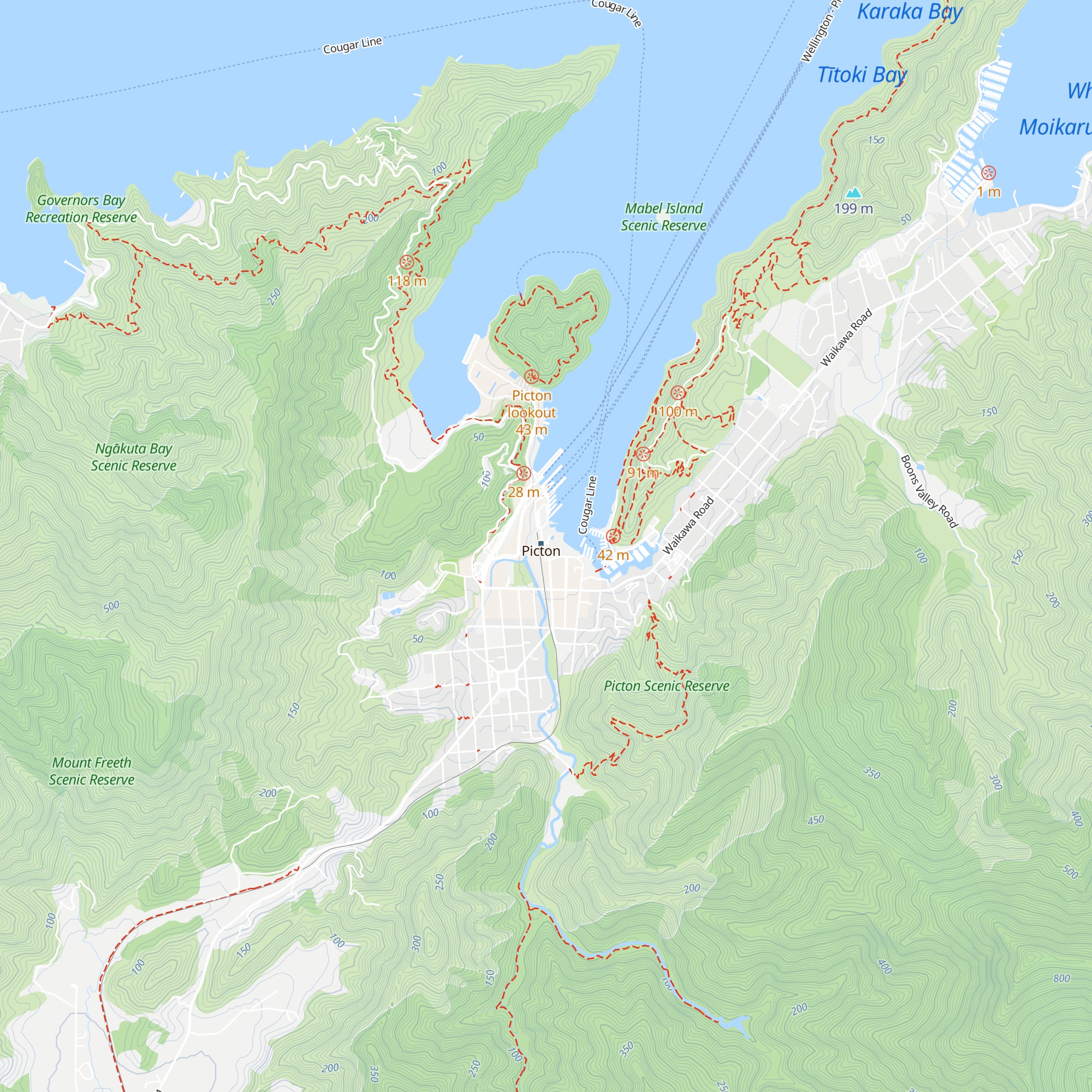 I-SITE map