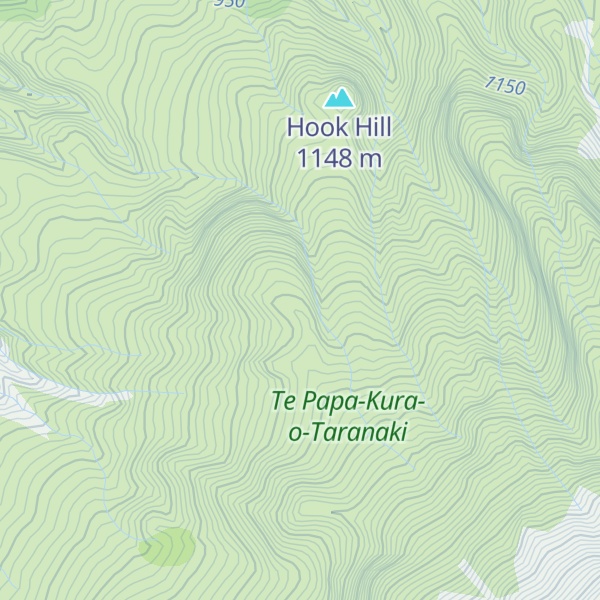 Map of Skinner Hill