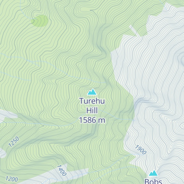 Map of Turehu Hill