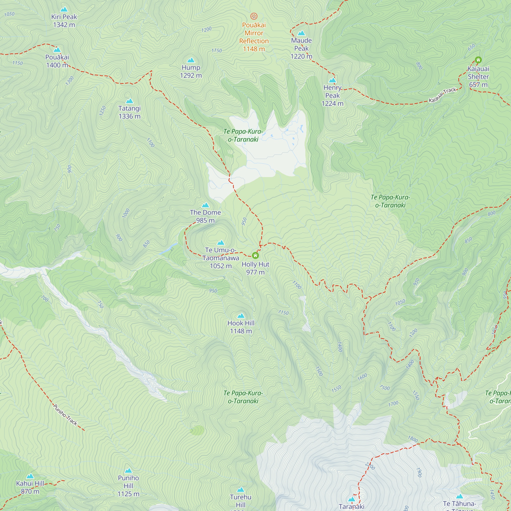 Holly Hut map