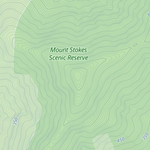 Map of Mount Kiwi
