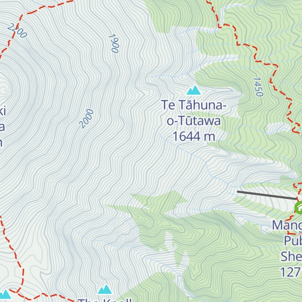 Map of Five Dollar Hut