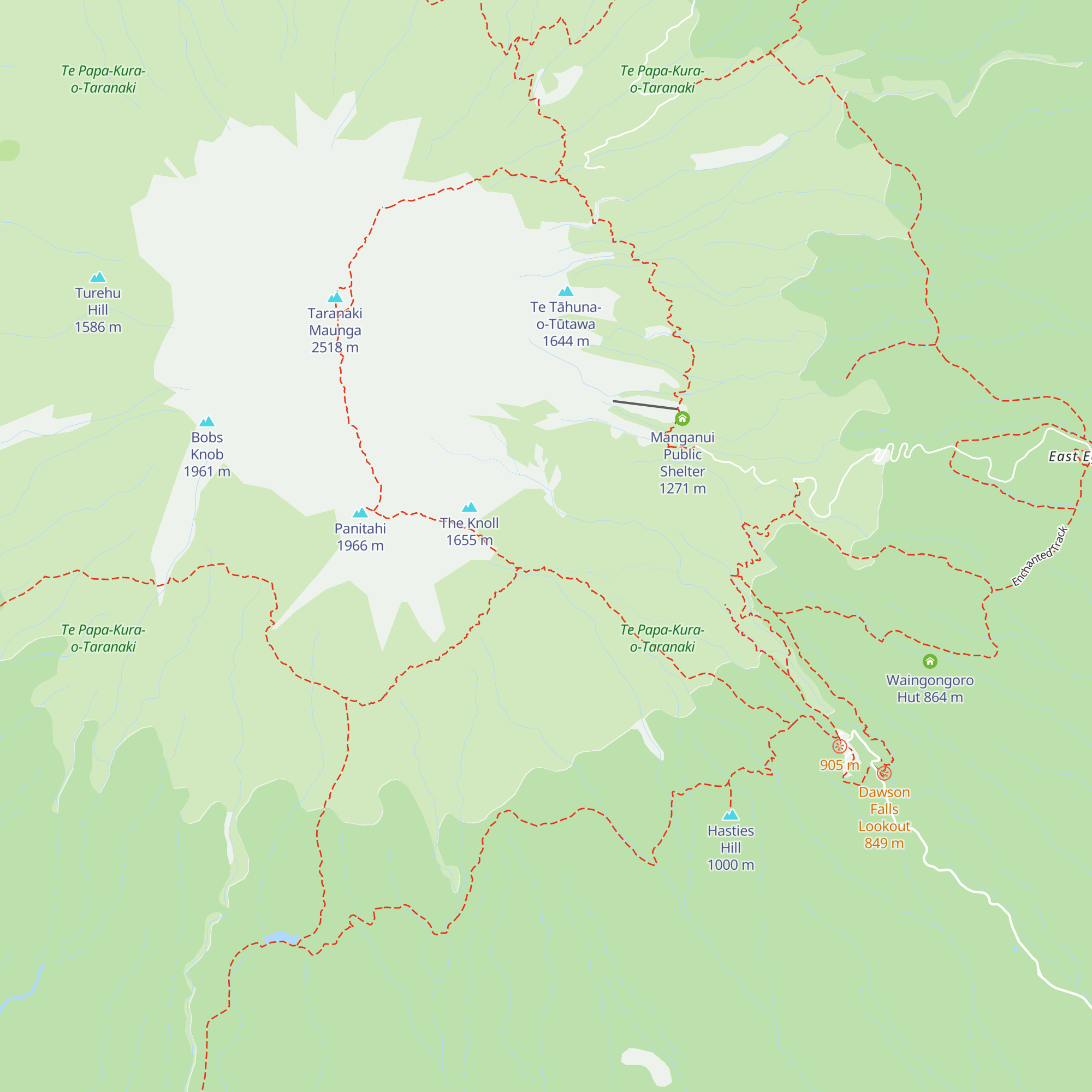 Kapuni Lodge map