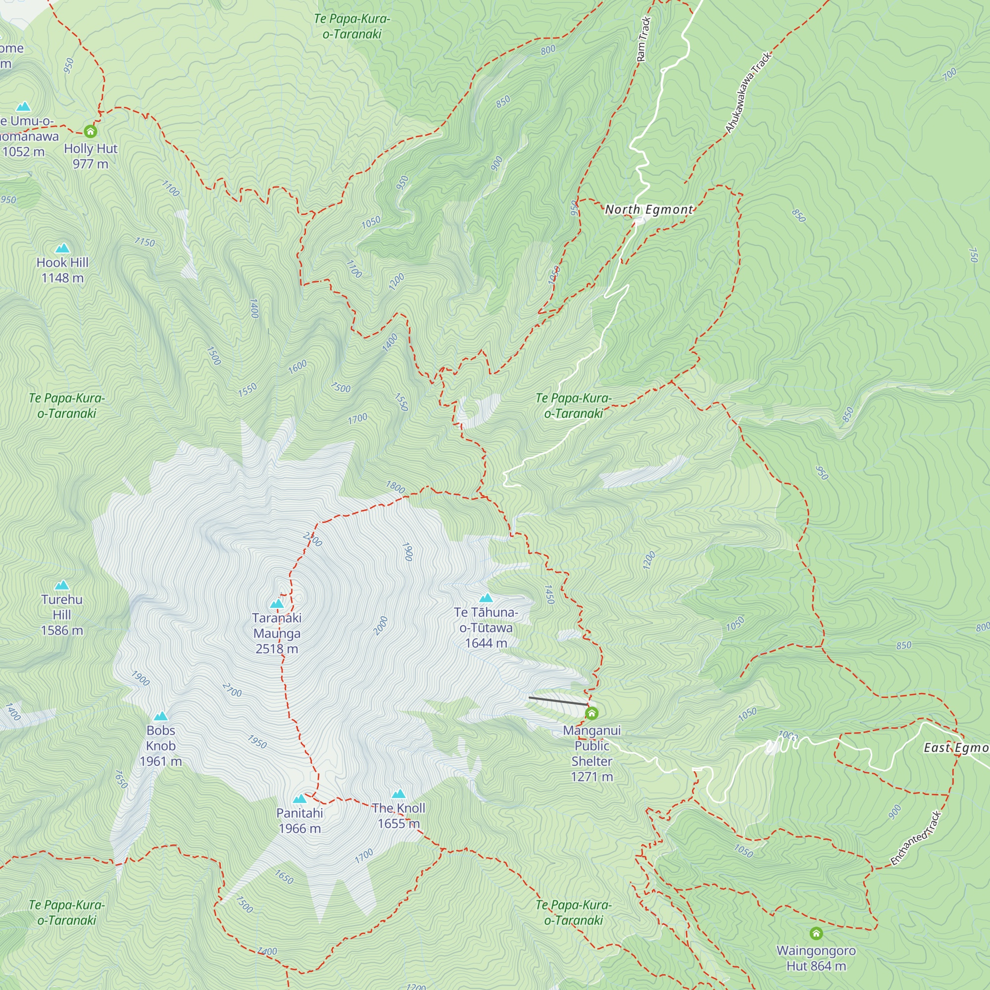 Tahurangi Lodge map