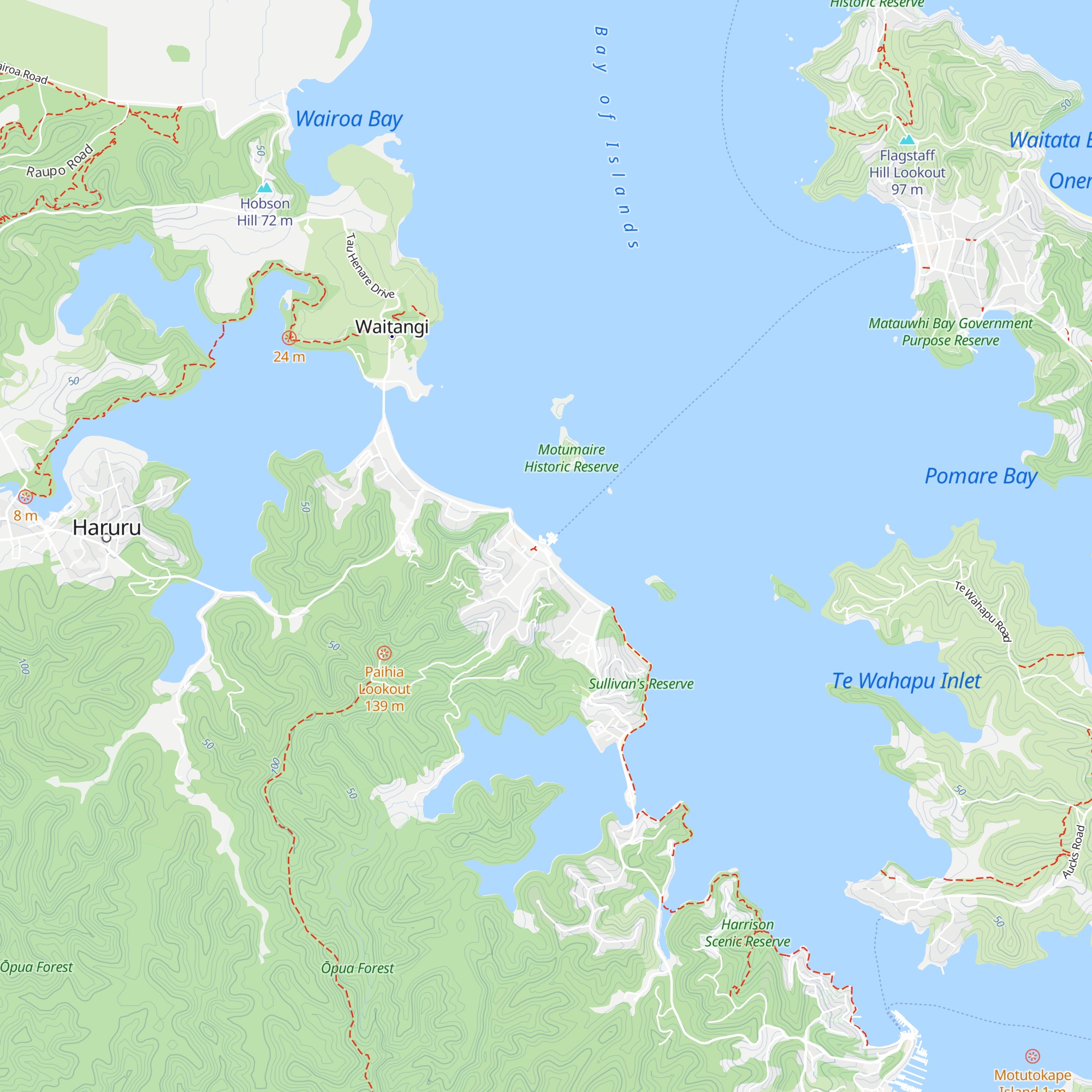 I-SITE map