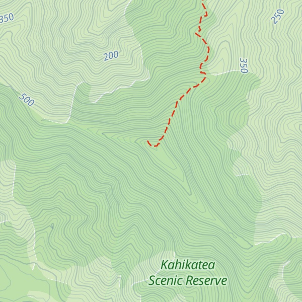 Map of Kahikatea