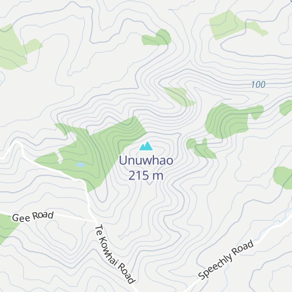 Map of Unuwhao
