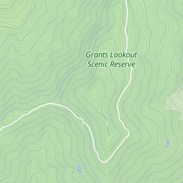 Map of Grants Lookout