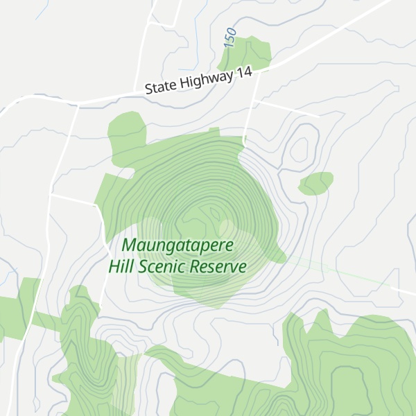 Map of Maungatapere