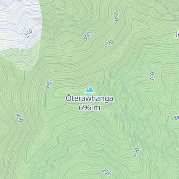 Map of Ōterāwhanga
