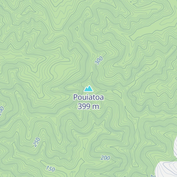 Map of Pouiatoa