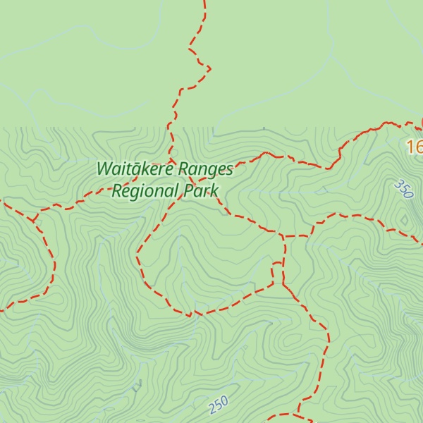 Map of Mount Donald McLean