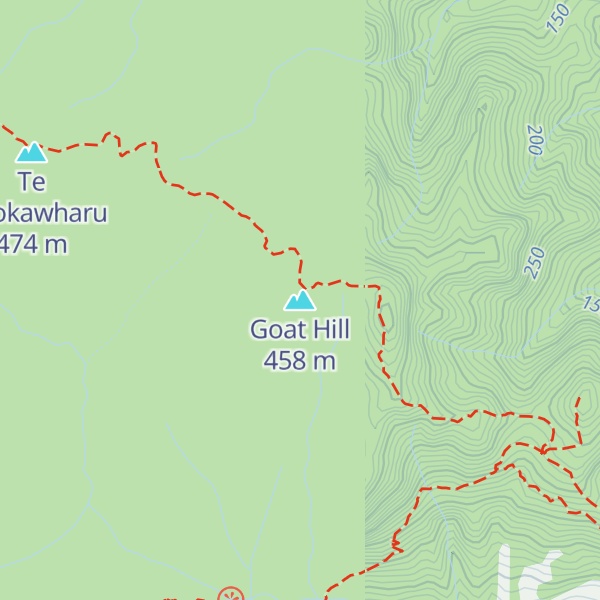 Map of Goat Hill