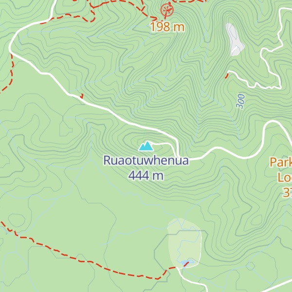 Map of Ruaotuwhenua