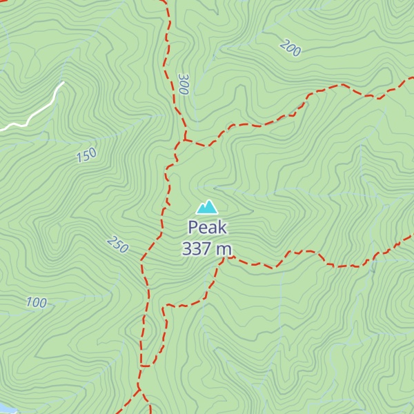Map of Peak
