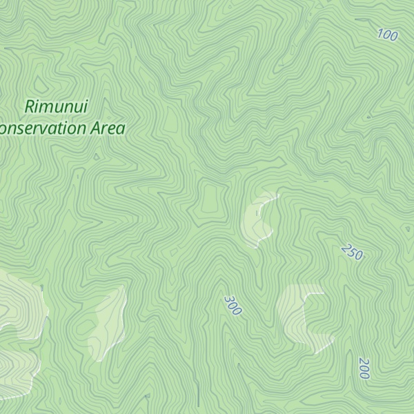 Map of Rangiwhakaoma