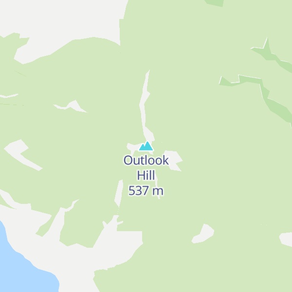 Map of Outlook Hill
