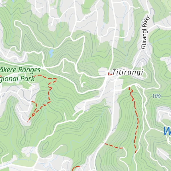 Map of Mount Atkinson