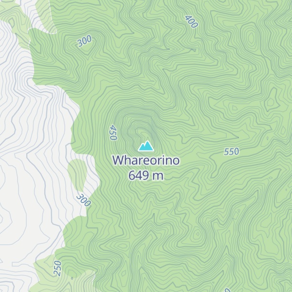 Map of Whareorino
