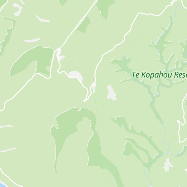 Map of Te Kopahou