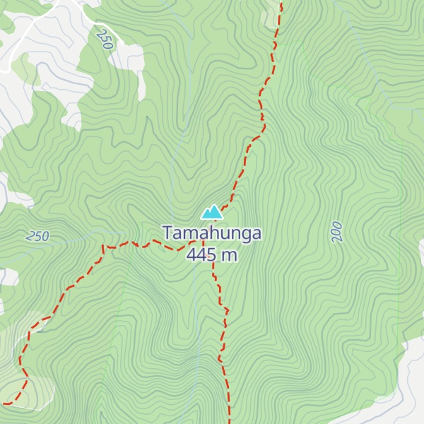 Map of Tamahunga