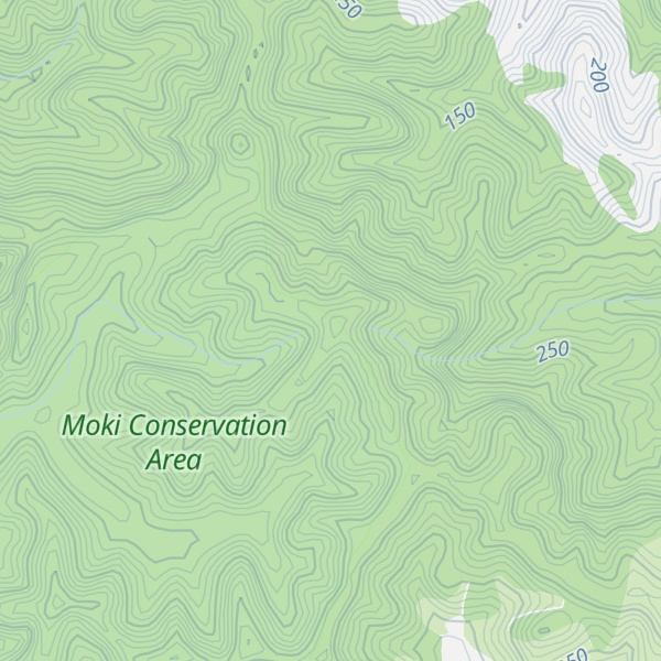 Map of Waitaraiti