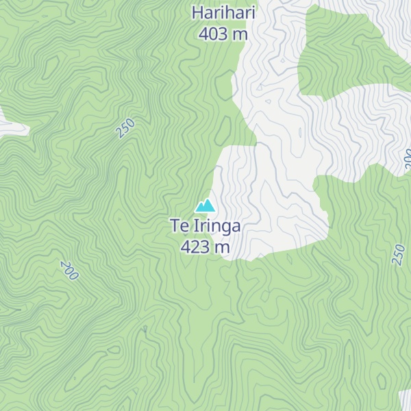 Map of Te Iringa