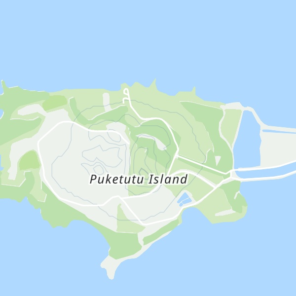 Map of Puketutu