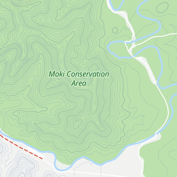 Map of Te Matai