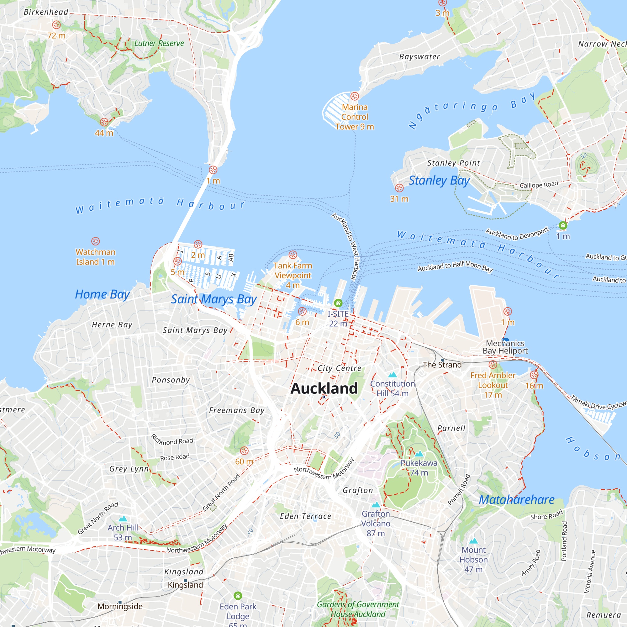 Bivacco map