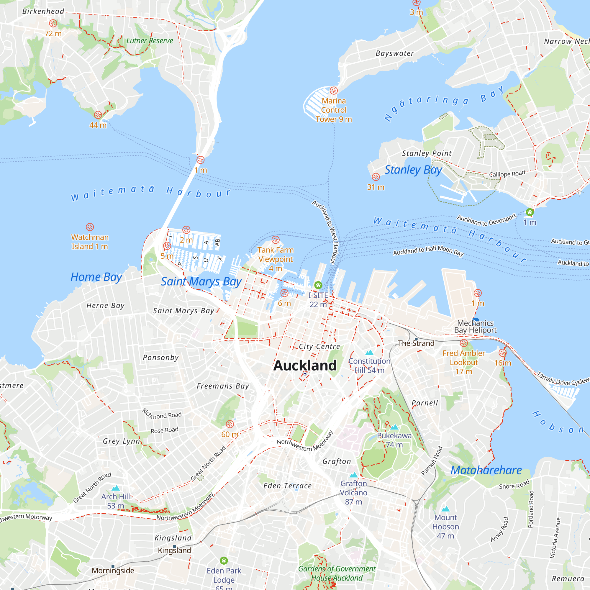 Bivacco map