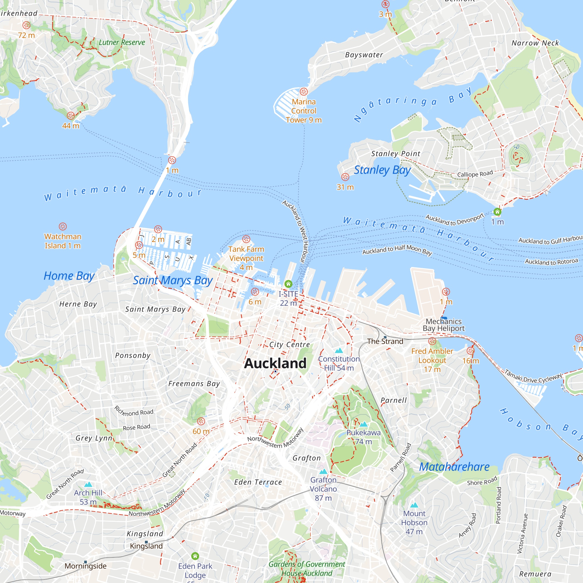 Te Wharekura map