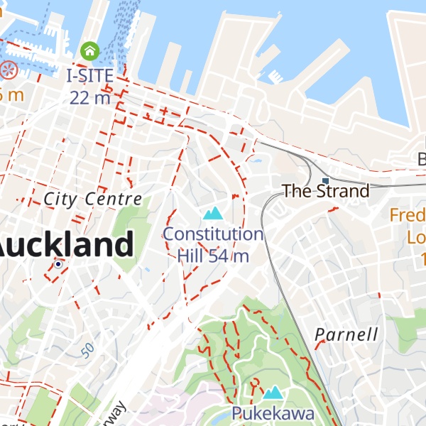 Map of Constitution Hill