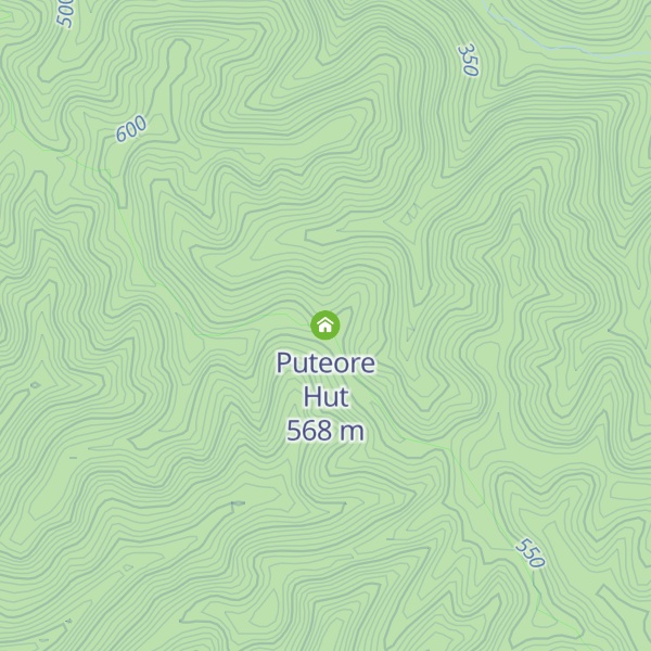 Map of Puteore Hut