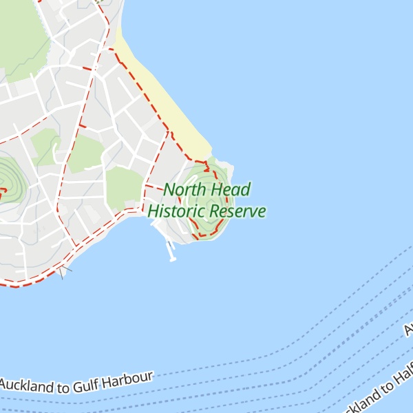 Map of North Head