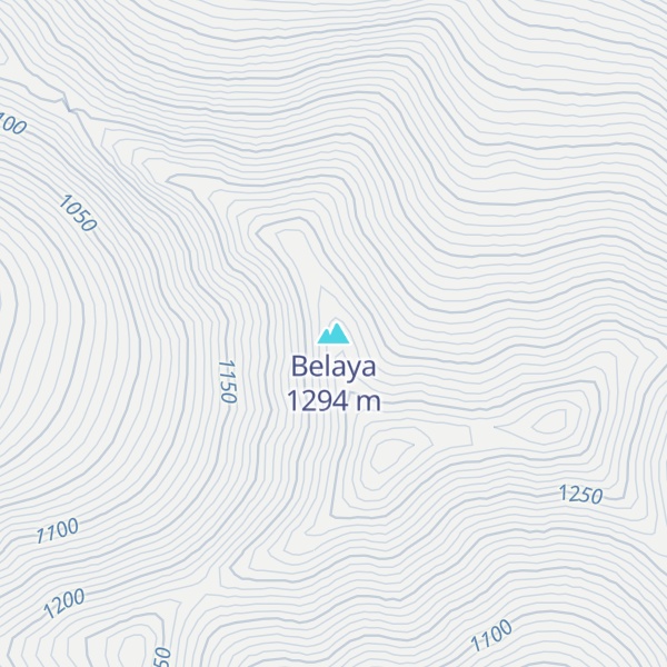 Map of Belaya